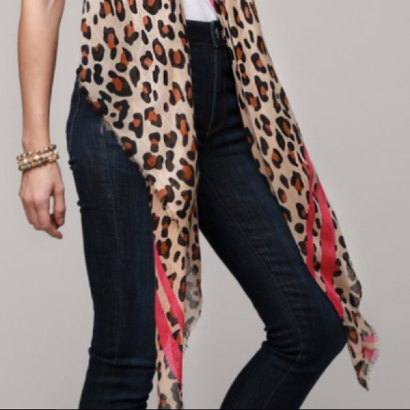 CLEARANCE! Ruggine Leopard Print Scarf | Wrap | Head Scarf NEW! - Picture 7 of 12